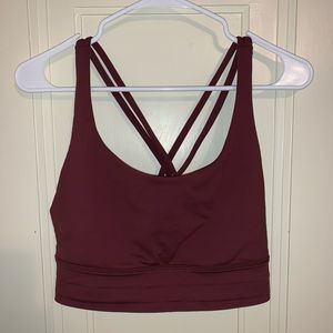 Lululemon energy longline bra